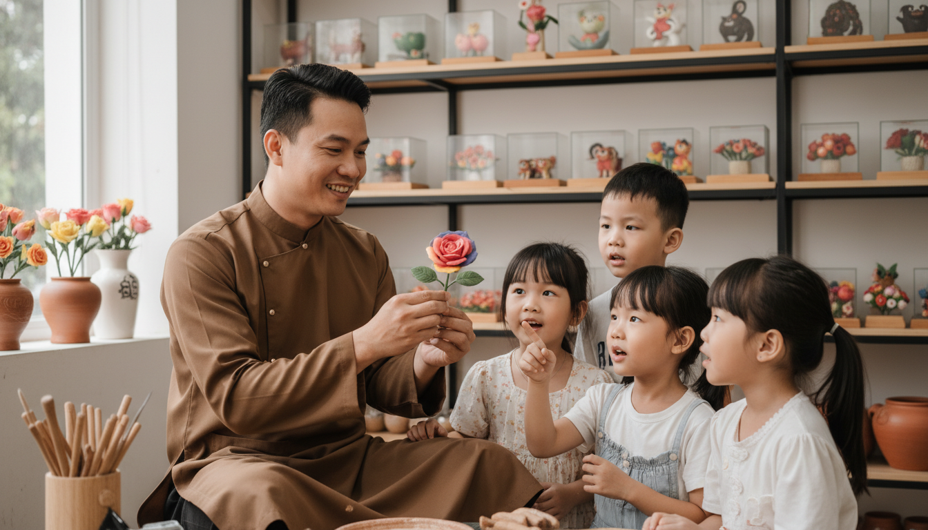 Dịch Thuê Nghệ Nhân Nặn Tò He Tại Quận 10. Ảnh 4